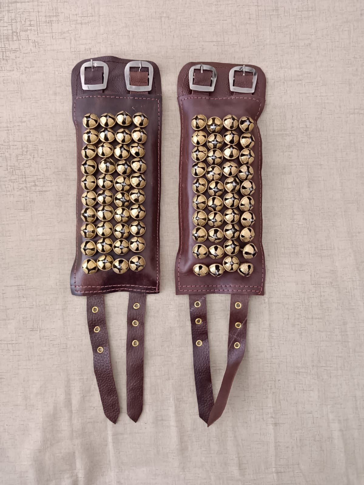 4 layers Brown leather