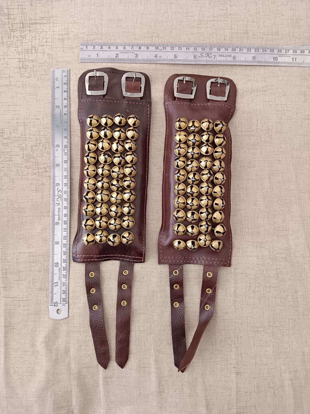4 layers in Brown leather 2