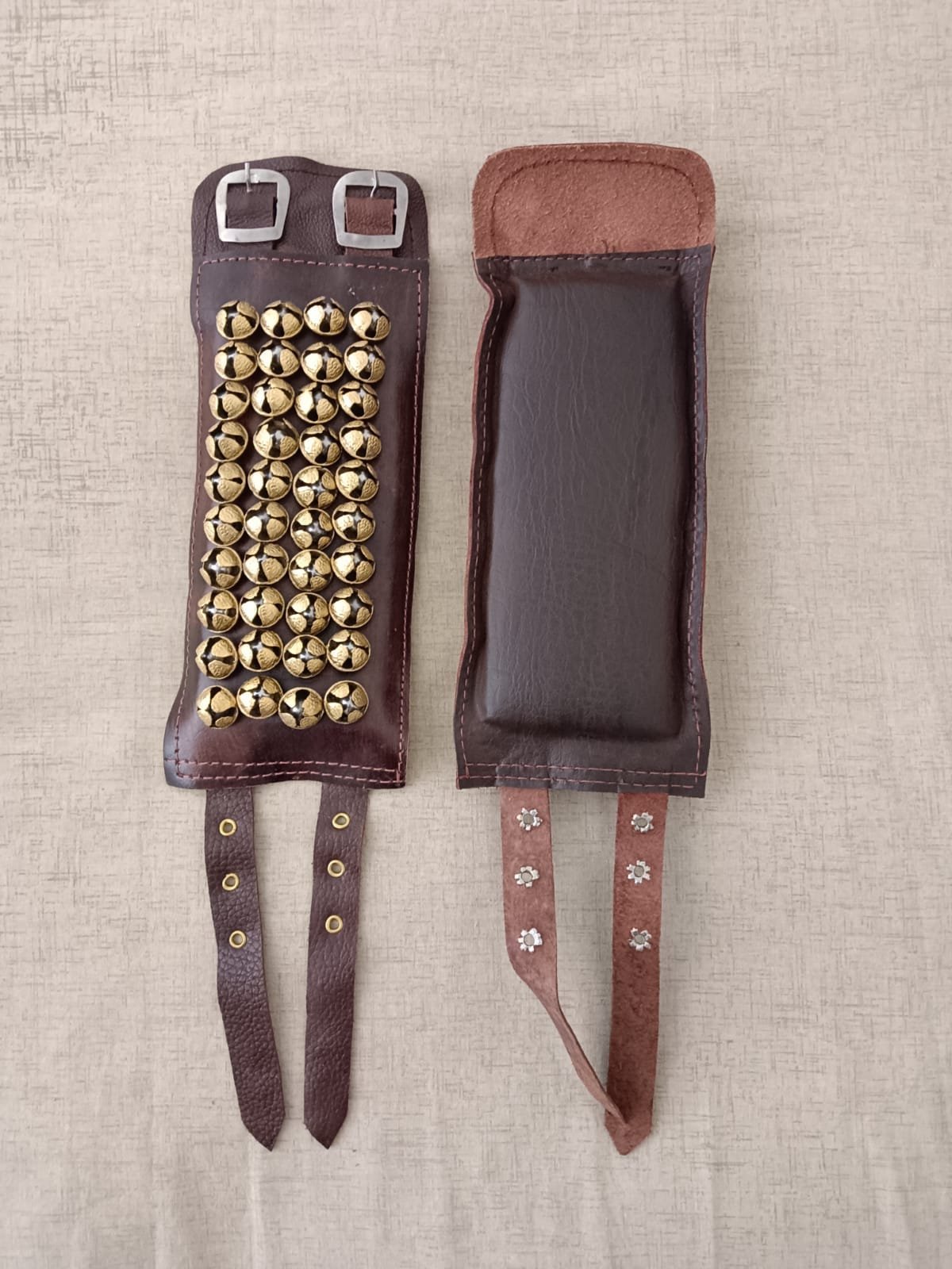 4 layers in brown leather 3