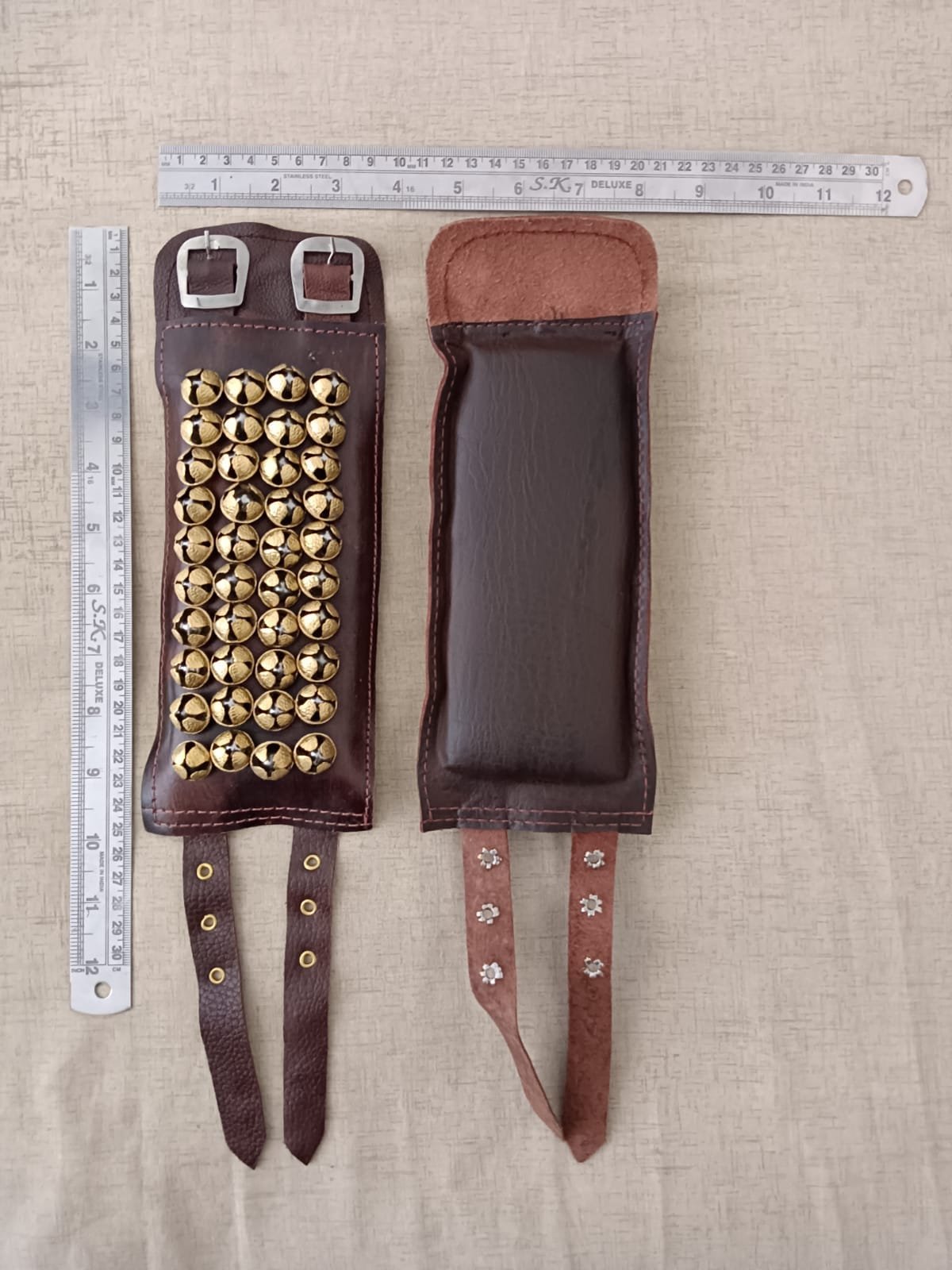 4 layers in brown leather 4