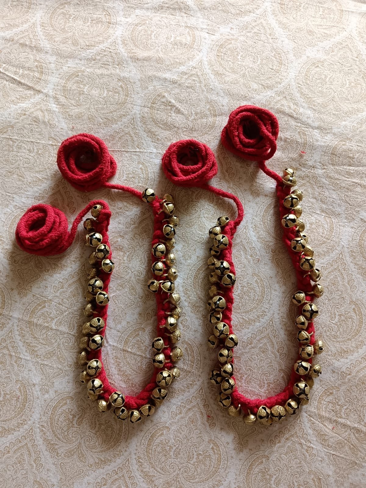 50+50 in red threads 1.8 cms